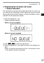 Preview for 29 page of Icom VHF IC-F50 Insrtuction Manual