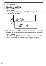 Предварительный просмотр 34 страницы Icom VHF IC-F50 Insrtuction Manual