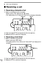 Предварительный просмотр 48 страницы Icom VHF IC-F50 Insrtuction Manual