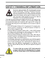 Предварительный просмотр 2 страницы Icom VHF IC-F50 Instruction Manual