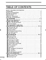 Предварительный просмотр 6 страницы Icom VHF IC-F50 Instruction Manual