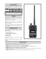 Preview for 2 page of Icom VHF IC-F50 Service Manual