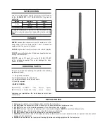 Предварительный просмотр 2 страницы Icom VHF IC-F50 Service Manual