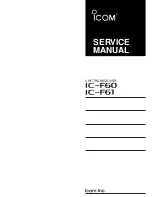 Предварительный просмотр 39 страницы Icom VHF IC-F50 Service Manual