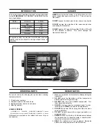 Предварительный просмотр 2 страницы Icom VHF MARINE TRANSCEIVER IC-M501EURO Service Manual