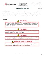 Icombat Hero Blast User Manual preview