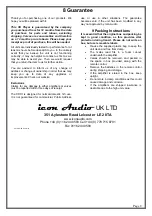 Preview for 8 page of icon Audio CDX1 Instruction Manual