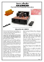 Предварительный просмотр 1 страницы icon Audio LA 4 MK III Instructions