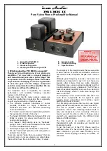 Preview for 1 page of icon Audio PS1 MK II Manual