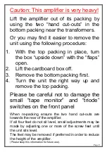 Предварительный просмотр 9 страницы icon Audio ST60.1 Instruction Manual