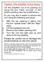 Preview for 10 page of icon Audio Stereo 300 MK II Instruction Manual And Users Manual