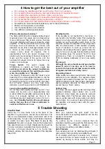 Предварительный просмотр 5 страницы icon Audio Stereo 40 MK III Instruction Manual