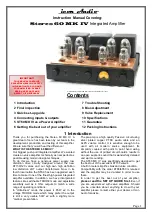 Preview for 1 page of icon Audio Stereo 60 MK IV Instruction Manual