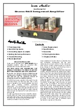 icon Audio Stereo 845 User Manual preview