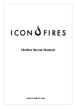 ICON FIRES Slimline B1100 Manual preview