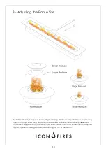 Preview for 10 page of ICON FIRES Slimline B1100 Manual