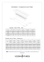 Preview for 8 page of ICON FIRES Slimline SB1100C Manual