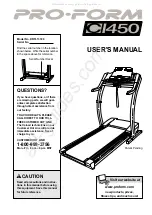 ICON Health & Fitness DRTL13720 User Manual preview