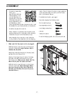 Предварительный просмотр 7 страницы ICON Health & Fitness FREEMOTION 730 User Manual