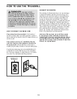 Preview for 14 page of ICON Health & Fitness FREEMOTION t10.9b REFLEX User Manual