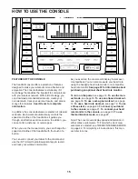 Preview for 15 page of ICON Health & Fitness FREEMOTION t10.9b REFLEX User Manual