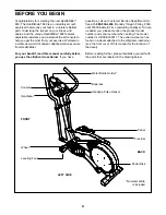 Preview for 4 page of ICON Health & Fitness HealthRider HRCCEL69011 User Manual