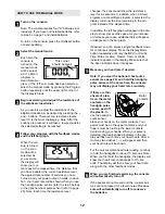 Preview for 12 page of ICON Health & Fitness HealthRider HRCCEL69011 User Manual