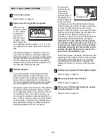 Preview for 13 page of ICON Health & Fitness HealthRider HRCCEL69011 User Manual