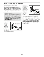 Preview for 13 page of ICON Health & Fitness iFIT Pro-Form Endurance 1120 E User Manual