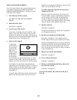 Preview for 29 page of ICON Health & Fitness NordicTrack C1650 User Manual