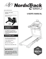 ICON Health & Fitness NordicTrack C990 User Manual preview