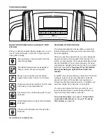 Preview for 21 page of ICON Health & Fitness NordicTrack C990 User Manual