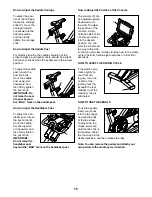 Preview for 15 page of ICON Health & Fitness NordicTrack Commercial S15i Studio Cycle User Manual