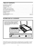 Preview for 2 page of ICON Health & Fitness NordicTrack Commercial X11i User Manual