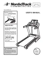 ICON Health & Fitness NordicTrack COMMERCIAL ZS User Manual preview