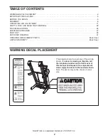 Предварительный просмотр 2 страницы ICON Health & Fitness NordicTrack COMMERCIAL ZS User Manual