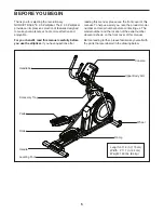 Preview for 5 page of ICON Health & Fitness NordicTrack E 9.5 Z User Manual