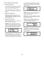 Preview for 25 page of ICON Health & Fitness NordicTrack E 9.5 Z User Manual