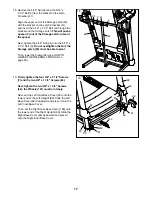 Preview for 17 page of ICON Health & Fitness NordicTrack Elite 700 User Manual