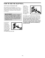 Preview for 14 page of ICON Health & Fitness NordicTrack Freestride Trainer FS10i User Manual