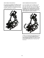 Preview for 15 page of ICON Health & Fitness NordicTrack Freestride Trainer FS14i User Manual