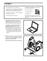 Preview for 7 page of ICON Health & Fitness NordicTrack FREESTRIDE TRAINER FS9i User Manual