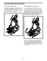 Preview for 15 page of ICON Health & Fitness NordicTrack FREESTRIDE TRAINER FS9i User Manual