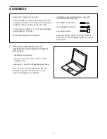 Preview for 7 page of ICON Health & Fitness NordicTrack FS5i User Manual