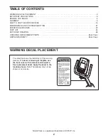 Preview for 2 page of ICON Health & Fitness NordicTrack GX 4.0 User Manual