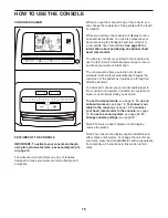 Preview for 15 page of ICON Health & Fitness NordicTrack GX 4.4 PRO User Manual