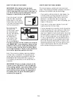 Preview for 14 page of ICON Health & Fitness NordicTrack Incline Trainer X11i User Manual