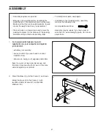 Preview for 7 page of ICON Health & Fitness NordicTrack NTBE17917.0 User Manual