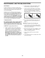 Preview for 23 page of ICON Health & Fitness NordicTrack NTL99115.4 User Manual