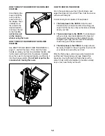 Предварительный просмотр 12 страницы ICON Health & Fitness NORDICTRACK RW 900 User Manual